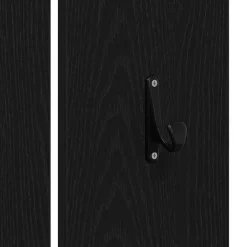 vidaXL Bancos-Conjunto de muebles de recibidor con cajón 4 pcs