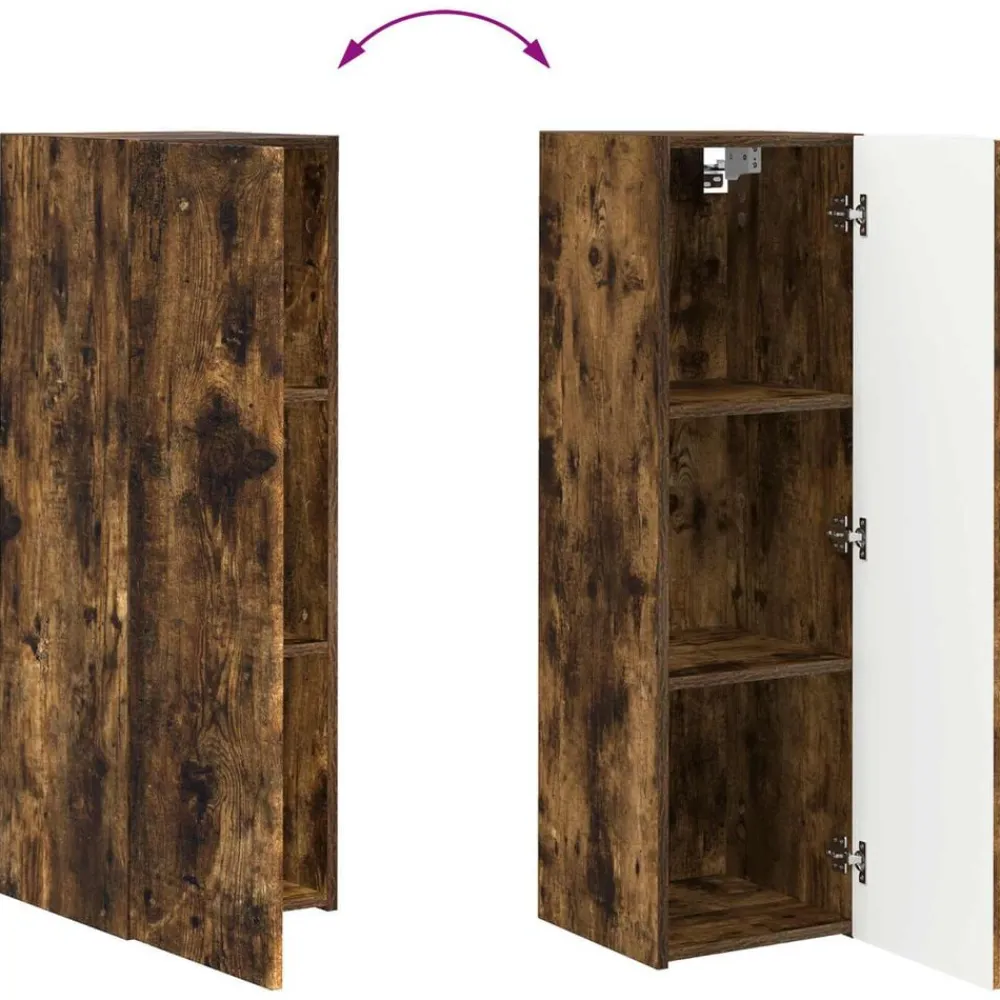 vidaXL Muebles Tv-Conjunto de mueble de TV 3 pcs