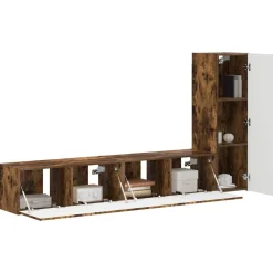 vidaXL Muebles Tv-Conjunto de mueble de TV 3 pcs