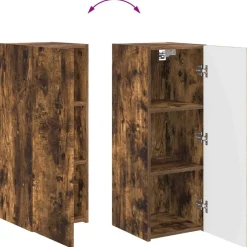 vidaXL Muebles Tv-Conjunto de mueble de TV 2 pcs