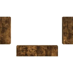vidaXL Muebles Tv-Conjunto de mueble de TV 2 pcs