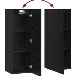 vidaXL Muebles Tv-Conjunto de mueble de TV 4 pcs Madera de ingeniería