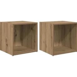 vidaXL Conjunto de mueble de TV 2 pcs Roble artesanal Roble artisan Best