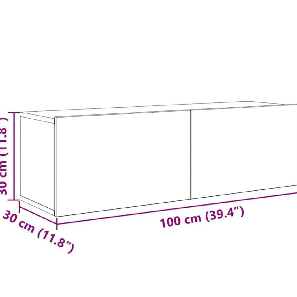vidaXL Conjunto de mueble de TV 5 pcs Roble artesanal Roble artisan