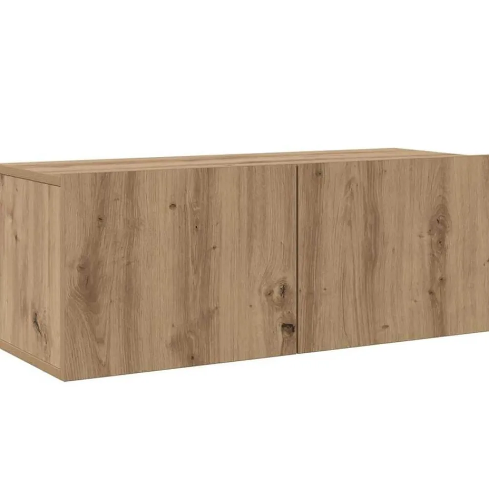 vidaXL Conjunto de mueble de TV 5 pcs Roble artesanal Roble artisan