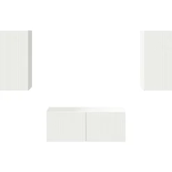 vidaXL Muebles Tv-Conjunto de mueble de TV 6 pcs Madera de ingeniería