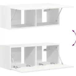 vidaXL Muebles Tv-Conjunto de mueble de TV 6 pcs Madera de ingeniería