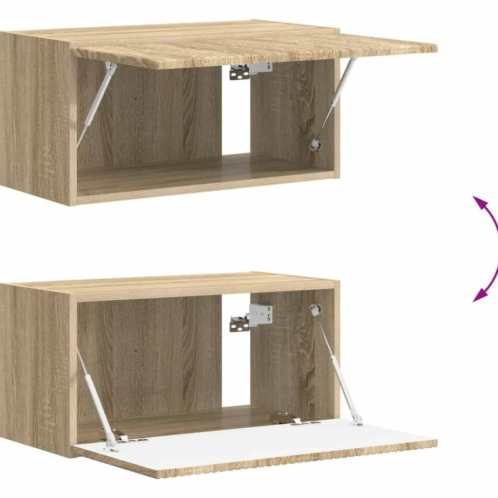 vidaXL Conjunto de mueble de TV 6 pcs Roble Sonoma Best