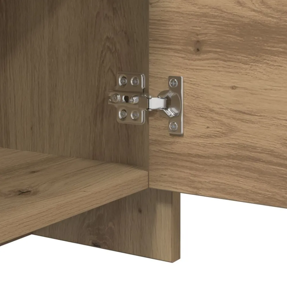 vidaXL Conjunto de mueble de TV Roble artesanal 90 x 35 x 40 cm Roble artisan