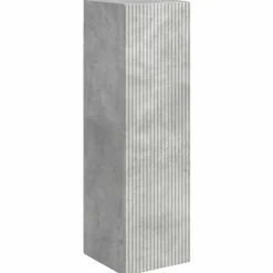 vidaXL Muebles Tv-Conjunto de mueble para TV de pared 6 pcs Gris Concreto