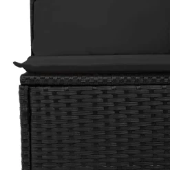 vidaXL Muebles De Jardín-Conjunto de sofá de jardín 11 pcs Poliratán