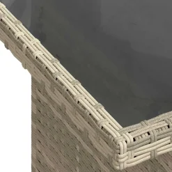 vidaXL Muebles De Jardín-Conjunto de sofá de jardín con cojín 8 pcs Poliratán