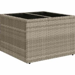 vidaXL Muebles De Jardín-Conjunto de sofá de jardín 7 pcs ratán sintético