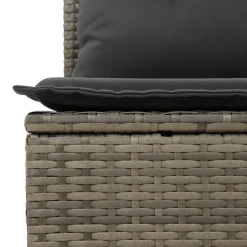 vidaXL Muebles De Jardín-Conjunto de sofá de jardín 8 pcs Poliratán