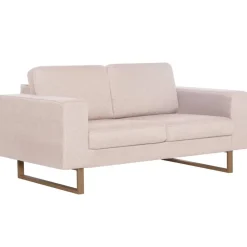 vidaXL Sofás-Conjunto de sofás 2 piezas tela color