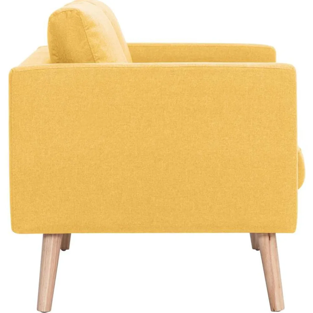 vidaXL Sofás-Conjunto de sofás 2 piezas tela