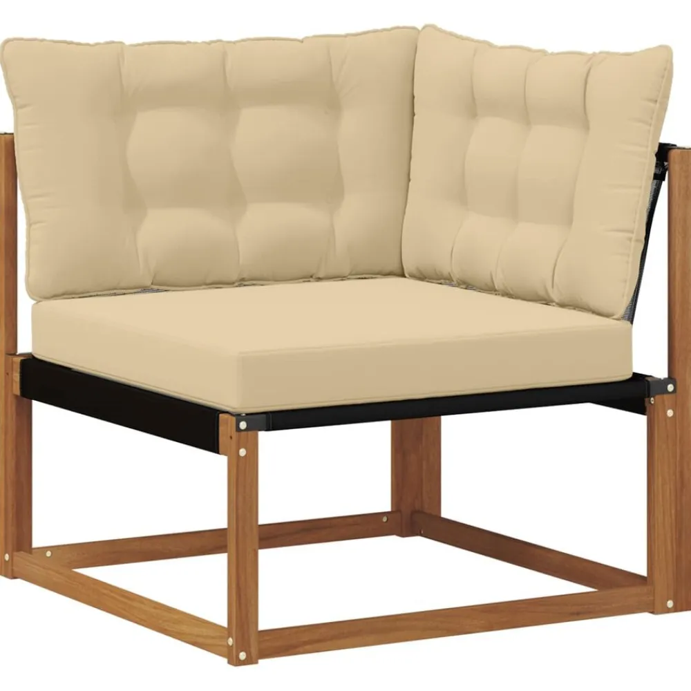 vidaXL Conjuntos De Muebles-Conjunto de sofás de exterior con cojín 8 pcs