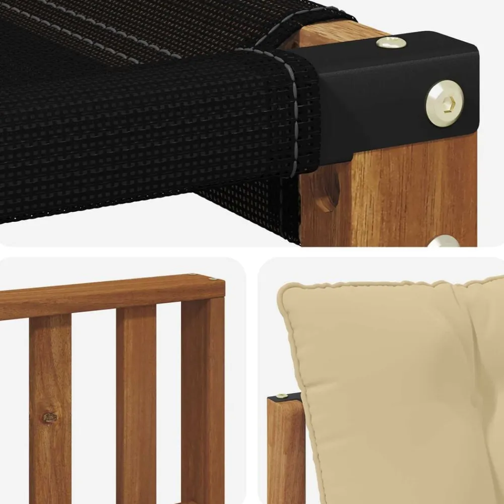 vidaXL Conjuntos De Muebles-Conjunto de sofás de exterior con cojín 8 pcs