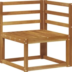 vidaXL Conjuntos De Muebles-Conjunto de sofás de exterior 5 pcs Gris Natural y Claro