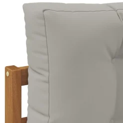vidaXL Conjunto de sofás de exterior 7 pcs Gris Natural y Claro Gris claro y natural Clearance