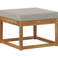 vidaXL Conjuntos De Muebles-Conjunto de sofás de exterior 8 pcs Gris Natural y Claro