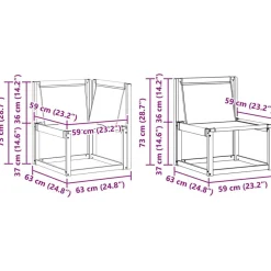 vidaXL Conjunto de sofás de exterior con cojín 9 pcs Natural y beige Best
