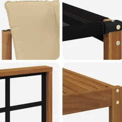 vidaXL Conjuntos De Muebles-Conjunto de sofás de exterior con cojín 8 pcs