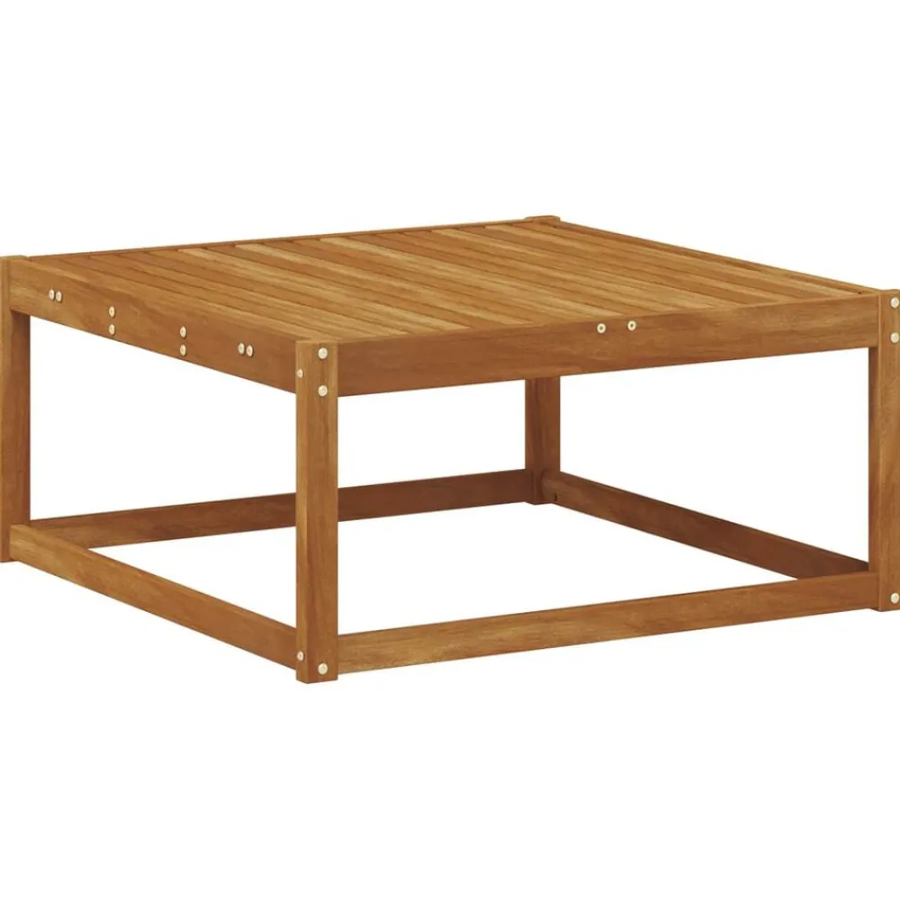 vidaXL Conjunto de sofás de exterior 7 pcs Natural Clearance