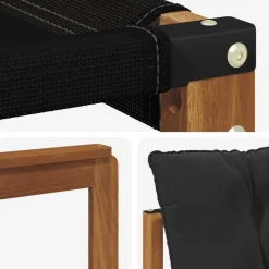 vidaXL Conjuntos De Muebles-Conjunto de sofás de exterior con cojín 5 pcs