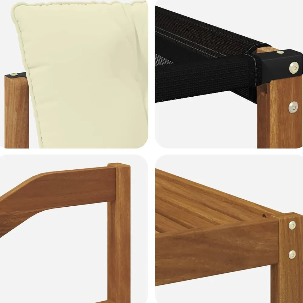 vidaXL Conjuntos De Muebles-Conjunto de sofás de exterior con cojín 9 pcs