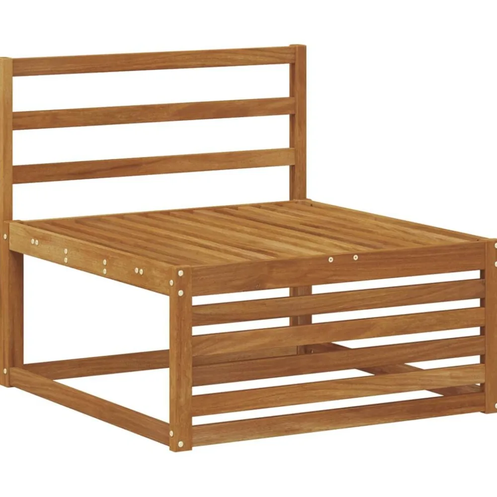 vidaXL Conjunto de sofás de exterior 8 pcs Natural Discount