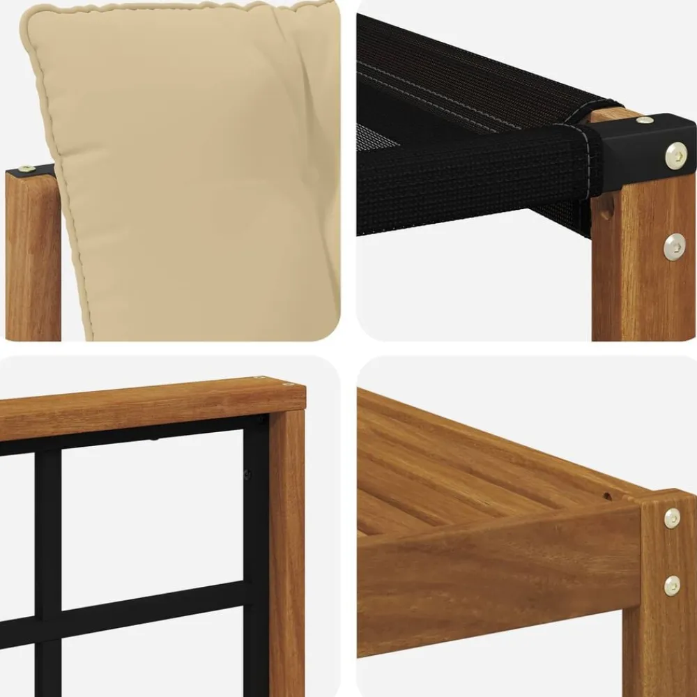 vidaXL Conjuntos De Muebles-Conjunto de sofás de exterior con cojín 6 pcs