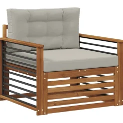 vidaXL Muebles De Jardín-Conjunto de sofás de exterior