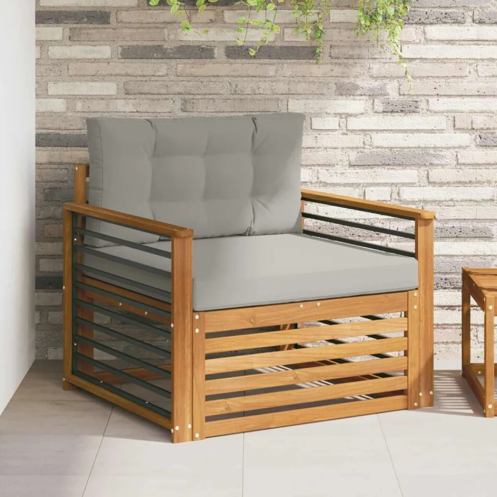 vidaXL Muebles De Jardín-Conjunto de sofás de exterior
