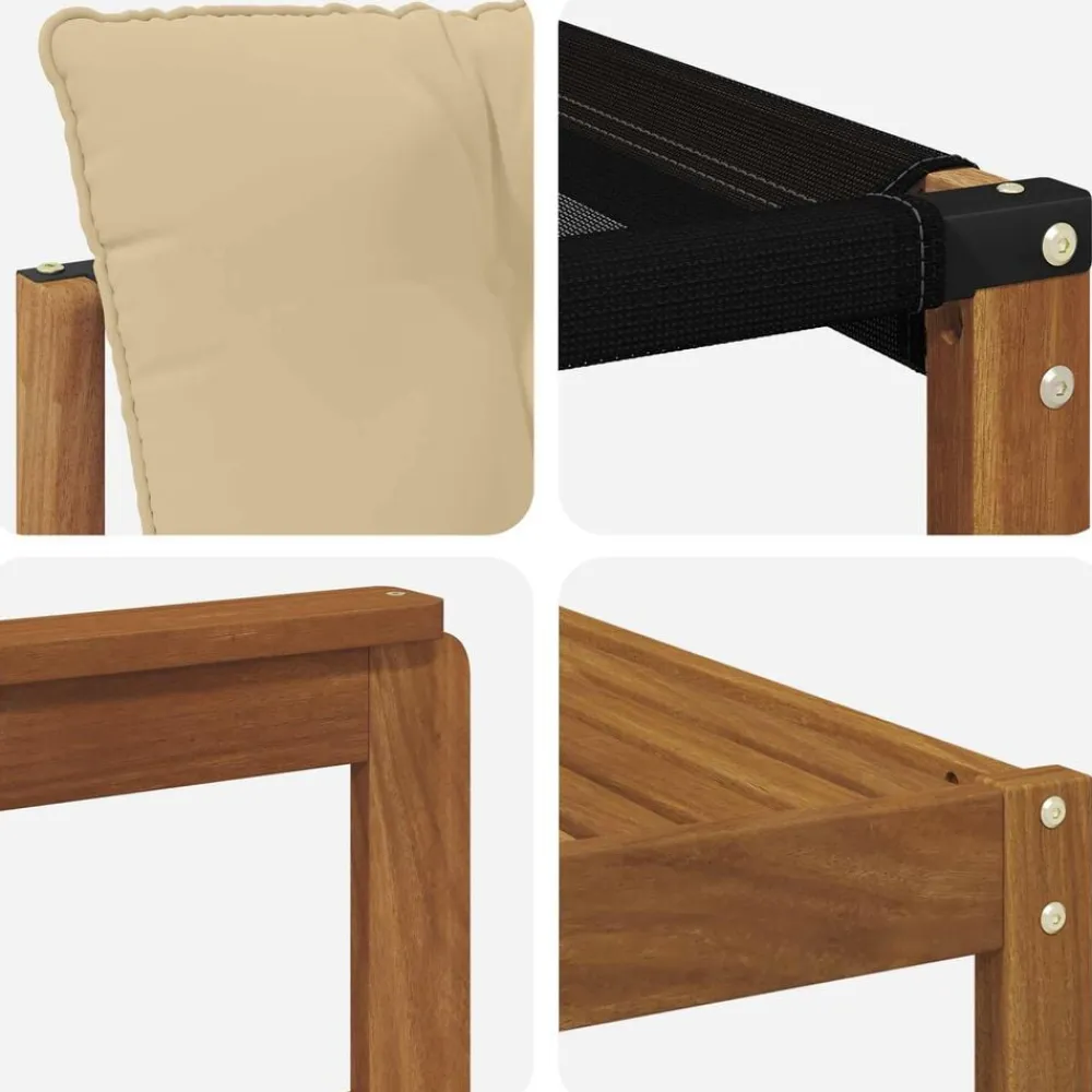 vidaXL Conjuntos De Muebles-Conjunto de sofás de exterior con cojín 11 pcs