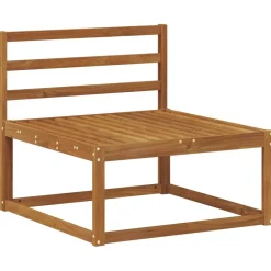 vidaXL Conjuntos De Muebles-Conjunto de sofás de exterior 6 pcs Natural