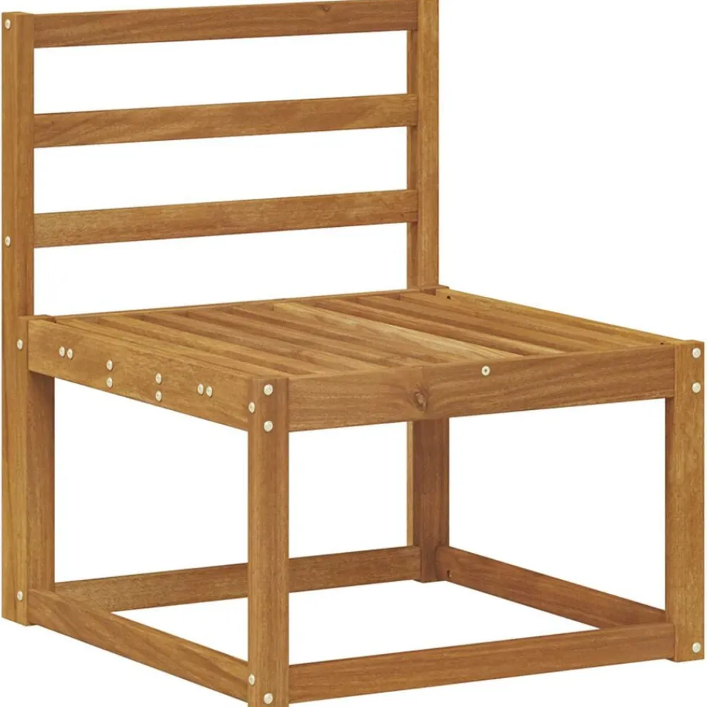 vidaXL Conjuntos De Muebles-Conjunto de sofás de exterior 6 pcs Gris Natural y Claro