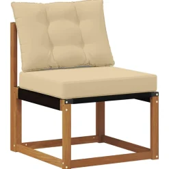 vidaXL Conjuntos De Muebles-Conjunto de sofás de exterior con cojín 7 pcs