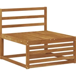 vidaXL Conjunto de sofás de exterior 3 pcs Natural Hot