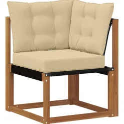 vidaXL Conjuntos De Muebles-Conjunto de sofás de exterior con cojín 9 pcs