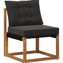 vidaXL Conjuntos De Muebles-Conjunto de sofás de exterior con cojín 6 pcs