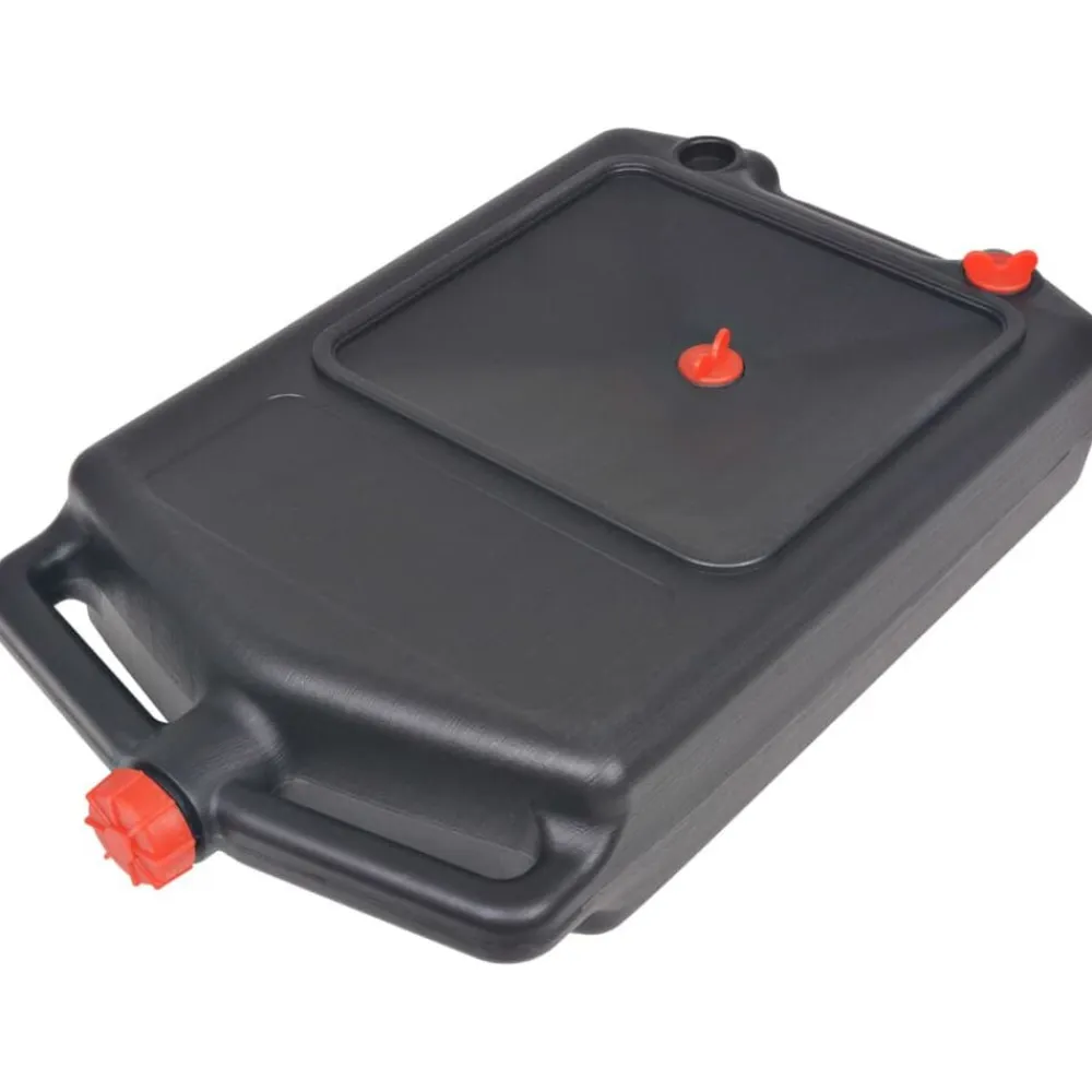 vidaXL Contenedor de aceite usado portátil 10 L Best