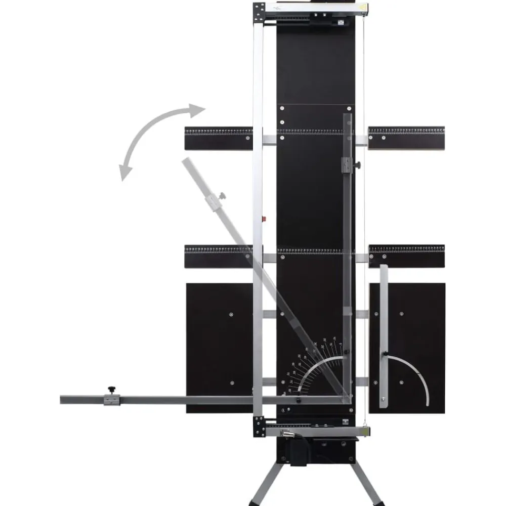 vidaXL Herramientas-Cortador de espuma con patas de aluminio 200 W
