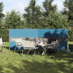 vidaXL Actividades Al Aire Libre-Cortaviento de camping impermeable 344x120 cm