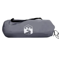 vidaXL Cortaviento de camping impermeable gris naranja 344x120 cm Gris y naranja New