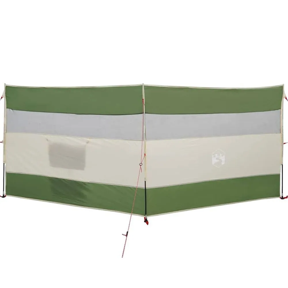 vidaXL Actividades Al Aire Libre-Cortaviento de camping impermeable 340x130 cm