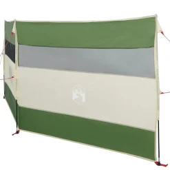 vidaXL Actividades Al Aire Libre-Cortaviento de camping impermeable 340x130 cm