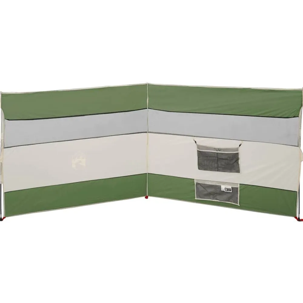 vidaXL Actividades Al Aire Libre-Cortaviento de camping impermeable 340x130 cm