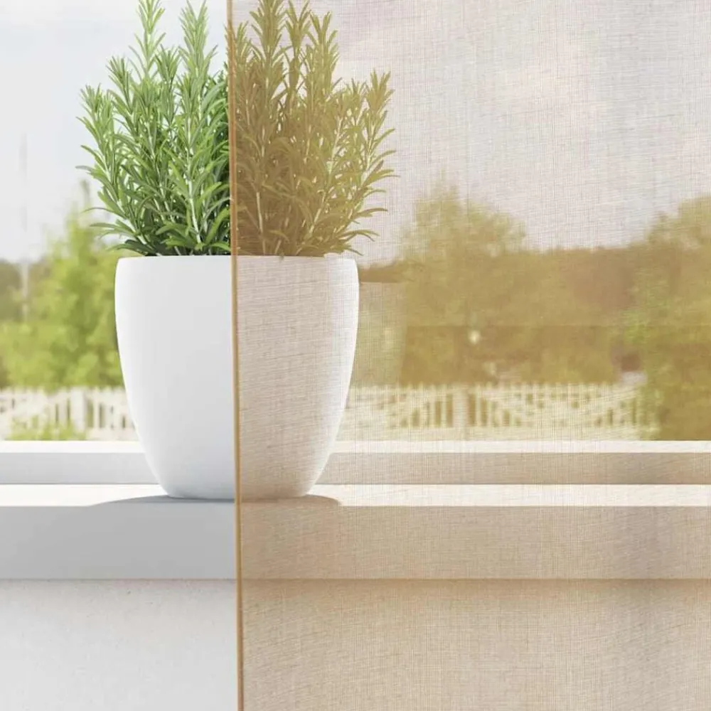 vidaXL Cortinas de gasa con ojales 2 uds Arena Hot