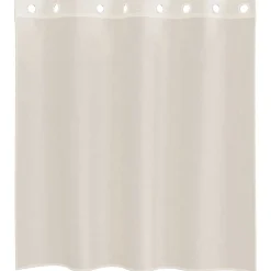 vidaXL Decoración-Cortinas de gasa con ojales 2 uds 140x140 cm